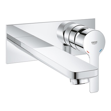 Grohe Lineare fali mosdócsaptelep L-es méret, 2 lyukas, króm