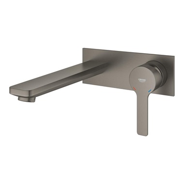 Grohe Lineare mosdócsaptelep L-es méret, 2 lyukas, Brushed Hard Graphite