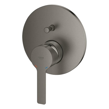 Grohe Lineare egykaros falsík mögötti zuhanycsaptelep Brushed Hard Graphite