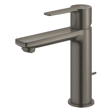 Grohe Lineare egykaros mosdócsaptelep húzórudas leeresztővel, S-es, rushed Hard Graphite