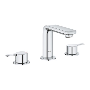 Grohe Lineare mosdócsaptelep, 1/2” M-es méret, 3 lyukas, króm