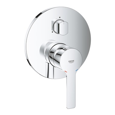 Grohe Lineare egykaros keverő, 3 utas vátóval, króm