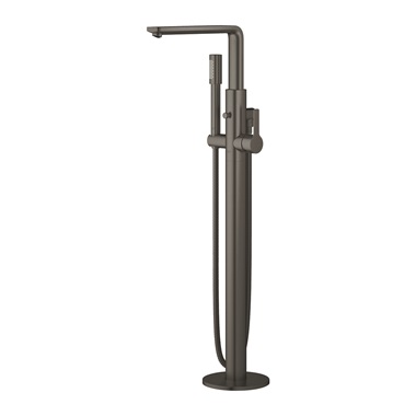 Grohe Lineare egykaros szabadon álló  kádtöltő csaptelep 1/2”, Brushed Hard Graphite
