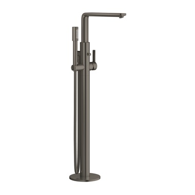 Grohe Lineare egykaros szabadon álló  kádtöltő csaptelep 1/2”, Brushed Hard Graphite