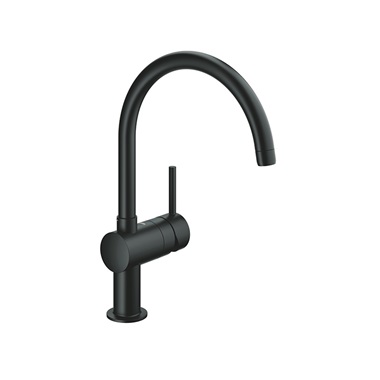 Grohe Minta egykaros mosogató csaptelep, fekete Grohe Minta egykaros mosogató csaptelep, fekete