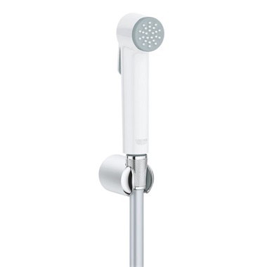 Grohe Tempesta-F Trigger Spray falitartós zuhanygarnitúra, 1 funkciós,  kézizuhannyal króm, fehér