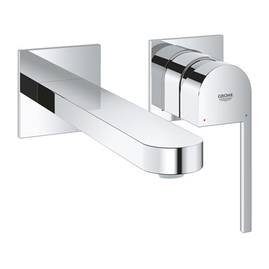 Grohe Plus egykaros fali mosdócsaptelep L-es méret, 2 lyukas, króm