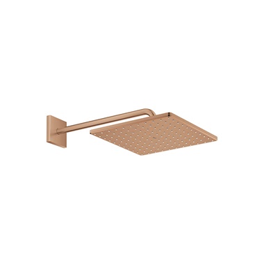 Grohe Rainshower Mono 310 Cube fejzuhany szett 422 mm, 1 funkciós, 9,5 liter brushed warm sunset