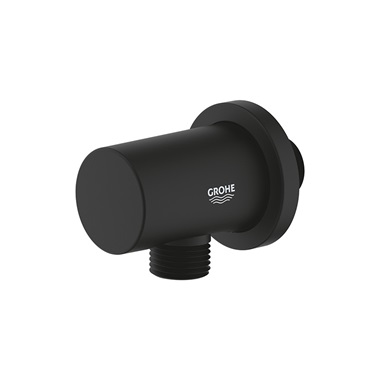 Grohe Rainshower fali csatlakozó könyök,1/2", matt fekete