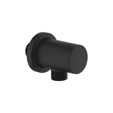 Grohe Rainshower fali csatlakozó könyök,1/2", matt fekete