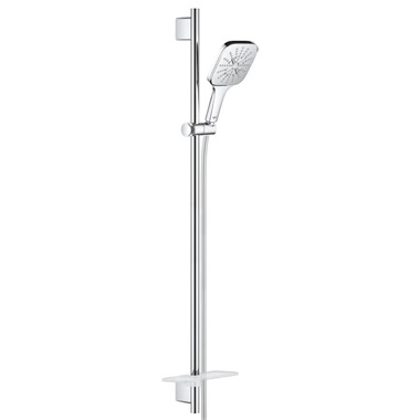 Grohe Rainshower SmartActive 130 Cube zuhanygarnitúra, 3 funkciós kézizuhannyal, króm
