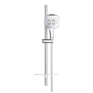 Grohe Rainshower Smartactive 130 Cube zuhanyszett 3 funkciós kézizuhannyal, króm