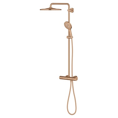 Grohe Rainshower SmartActive 310 termosztátos zuhanyrendszer Brushed Warm Sunset