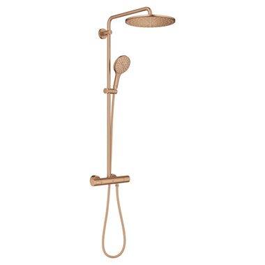 Grohe Rainshower SmartActive 310 termosztátos zuhanyrendszer Brushed Warm Sunset