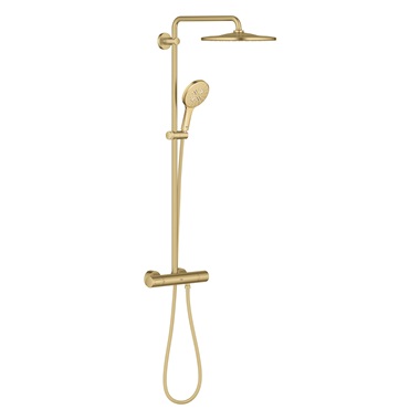 Grohe Rainshower SmartActive 310 termosztátos zuhanyrendszer, Brushed Cool Sunris Grohe Rainshower SmartActive 310 termosztátos zuhanyrendszer, Brushed Cool Sunris