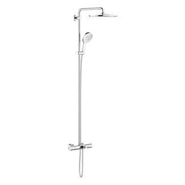 Grohe Rainshower SmartActive 310 termosztátos zuhanyrendszer kádtöltővel 