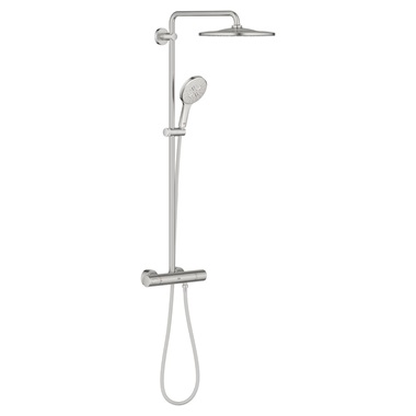 Grohe Rainshower SmartActive 310 termosztátos zuhanyrendszer, Supersteel