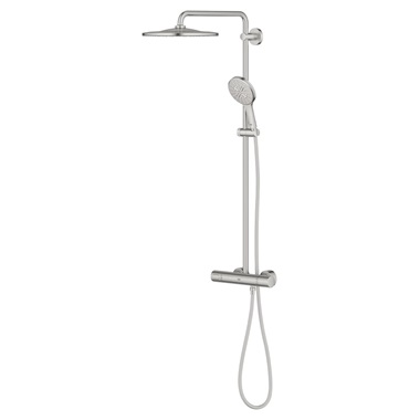 Grohe Rainshower SmartActive 310 termosztátos zuhanyrendszer, Supersteel