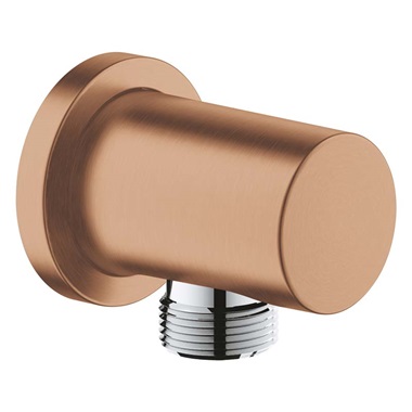 Grohe Rainshower Fali csatlakozó könyök, 1/2” Brushed Warm Sunset