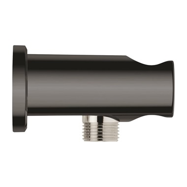 Grohe Rainshower zuhanykönyök 1/2" tartóval,  Hard Graphite