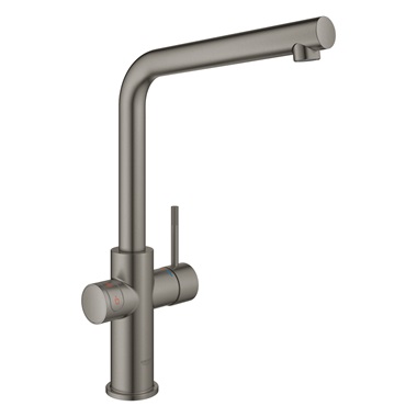 Grohe Red Duo mosogatócsaptelep és M-es méretű bojler, Brushed Hard Graphite