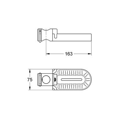 Grohe Relexa szappantartó 