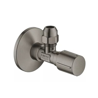 Grohe sarokszelep 1/2" Brushed  Hard Graphite