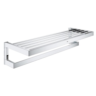 Grohe Selection Cube polc törölköző tartóval, króm