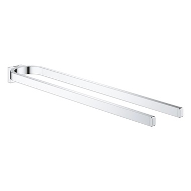 Grohe Selection törölközőtartó dupla, nem forgatható króm
