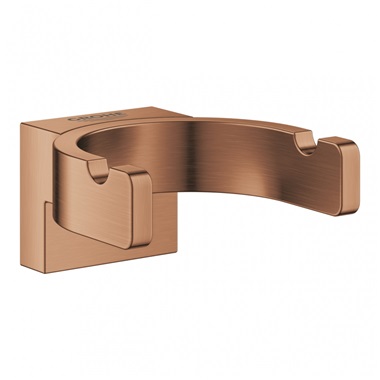 Grohe Selection dupla fürdőköntös akasztó, matt warm sunset