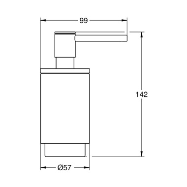 Grohe Selection szappanadagoló króm