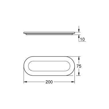 Grohe Selection szappantartó  tartókonzol nélkül, üveg