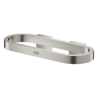 Grohe Selection töröközőtartó gyűrű 20 cm, Supersteel