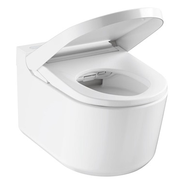 Grohe Sensia Pro bidéfunkciós teljes WC-rendszer falsík mögötti öblítőtartályokhoz, falra függesztett, fényes fehér