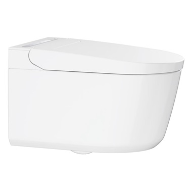 Grohe Sensia Pro bidéfunkciós teljes WC-rendszer falsík mögötti öblítőtartályokhoz, falra függesztett, fényes fehér