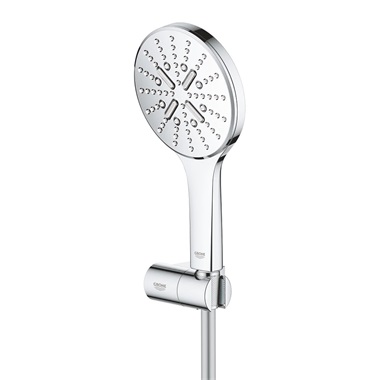 Grohe Rainshower SmartActive 130 kézizuhany fali tartóval 3 funkciós, króm