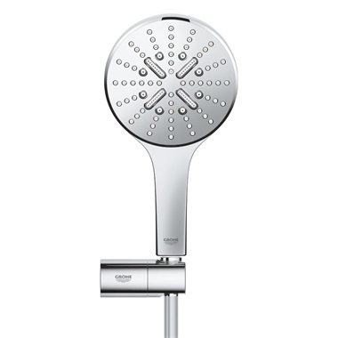 Grohe Rainshower SmartActive 130 kézizuhany fali tartóval 3 funkciós, króm