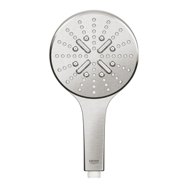 Grohe Rainshower SmartActive 130 kézizuhany 3 féle sugárral Supersteel