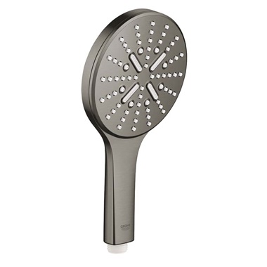 Grohe Rainshower SmartActive 130 Kézizuhany, 3 féle vízsugárral, brushed hard graphite Grohe Rainshower SmartActive 130 Kézizuhany, 3 féle vízsugárral, brushed hard graphite
