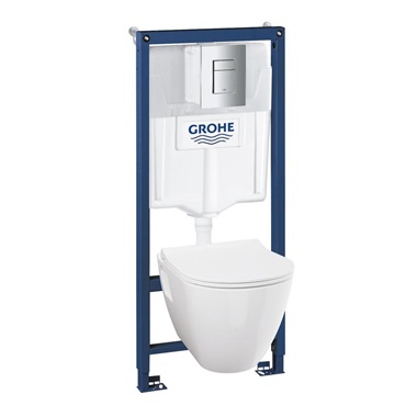 Grohe Solido Perfect 4-az-1-ben szett wc-kerámiával