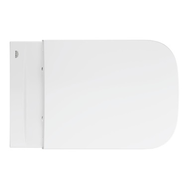 Geohe BauEdge Ceramic fali WC szett Rimless, fehér