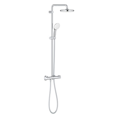 Grohe Tempesta 210 termosztátos zuhanyrendszer, króm 