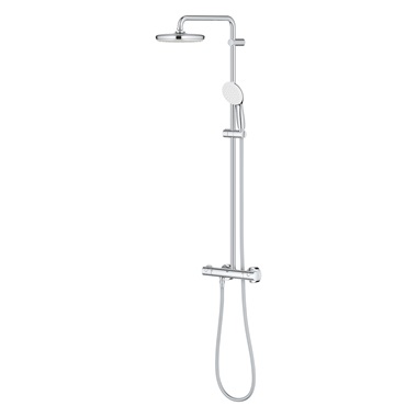 Grohe Tempesta 210 termosztátos zuhanyrendszer, króm 