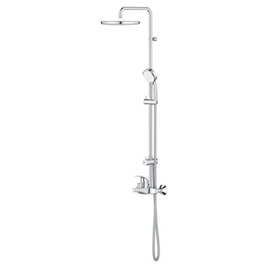 Grohe empesta Cosmopolitan System 250 zuhanyrendszer egykaros kádtöltővel, falra szereléshez króm