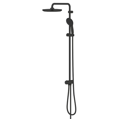 Grohe Tempesta System 250 flex zuhanyrendszer diverterrel falra szereléshez, matt fekete