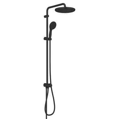 Grohe Tempesta System 250 flex zuhanyrendszer diverterrel falra szereléshez, matt fekete