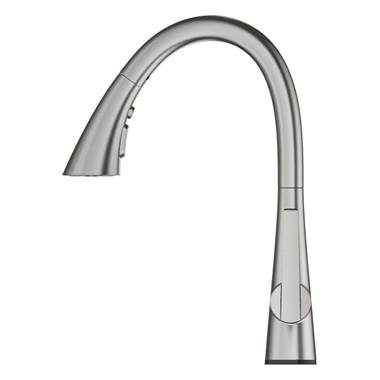 Grohe Zedra Touch elektromos mosogatócsaptelep matt Supersteel