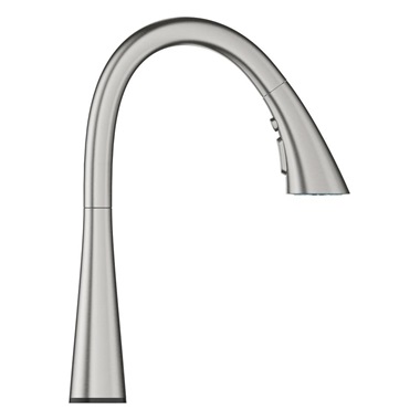 Grohe Zedra Touch elektromos mosogatócsaptelep matt Supersteel