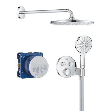 Grohe Grohtherm SmartControl zuhanyrendszer Rainshower Mono 310 fejzuhannyal, 2 funkciós,  króm