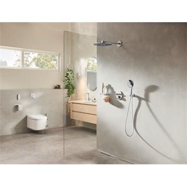 Grohe Grohtherm SmartControl rejtett zuhanyrendszer 3 funkciós, RainShower SmartActive 310 fejzuhannyal, króm